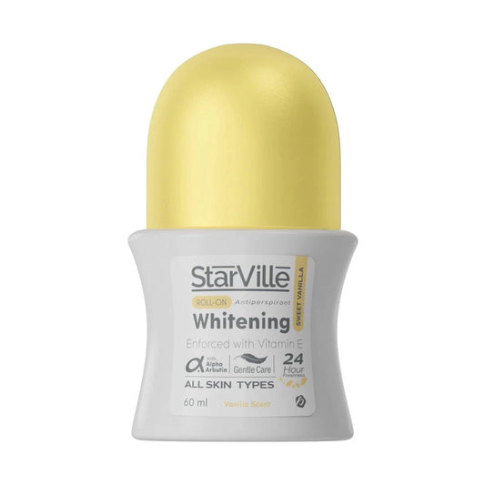 StarVille Whitening Roll-On Antiperspirant - Sweet Vanilla 60ml
