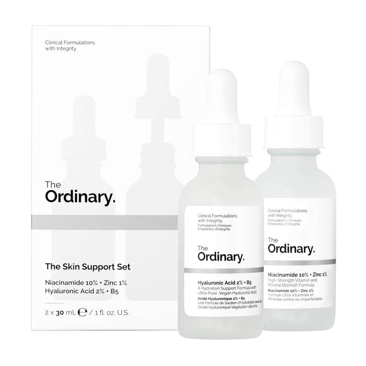 The Ordinary The Skin Support Set